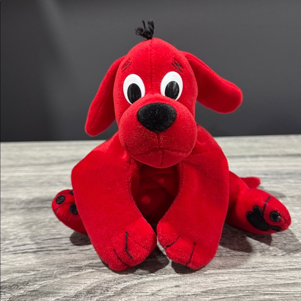 Scholastic | Clifford the Big Red Dog - Vintage Floppy Bean Bag Plush Toy